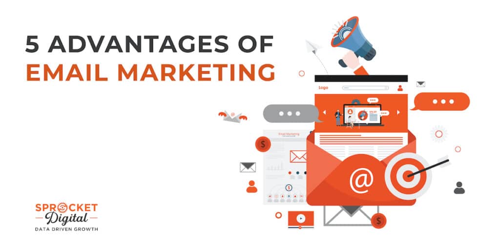 5 advantages of email marketing